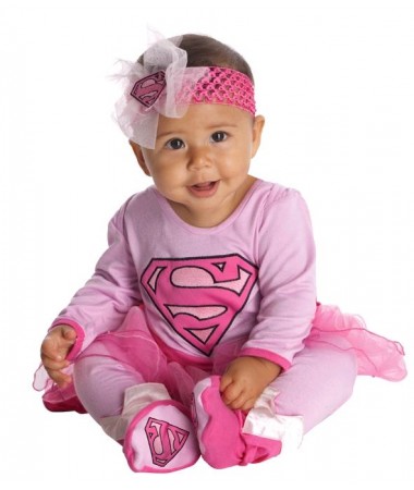 Supergirl Pink Baby